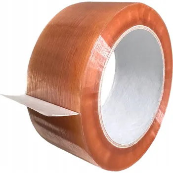 Balicí páska kaučuková solventní 48 mm x 66 m transparentní lepicí silná kaučuková