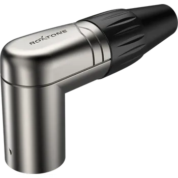 Elektrický konektor Konektor úhlový XLR M ROXTONE RX3RMP-NT, stříbrný