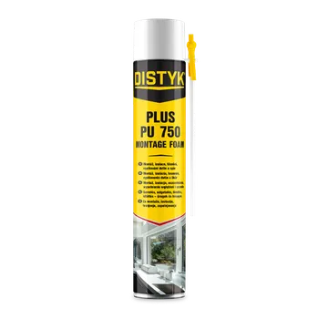 Stavební chemie Den Braven Trubičková montážní pěna PLUS PU DISTYK Line 750 ml zelená