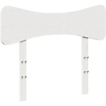 Čelo postele borovicové bílé 95,5x81 cm