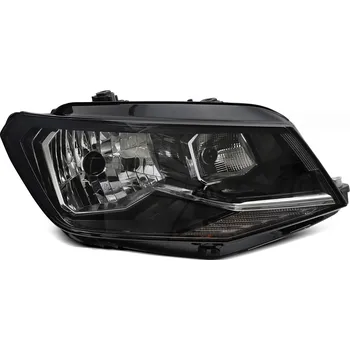 Přední světlomet TUNING-TEC Přední světlo VW CADDY 15-20 černé H4 PRAVÉ TYC
