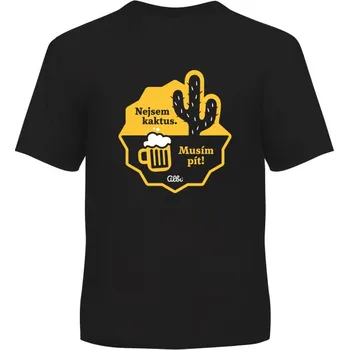 Albi Pánské tričko - Nejsem kaktus, musím pít - XXL
