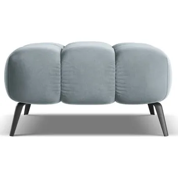 Podložka pod nohu Světle modrá sametová podnožka Nalu – Makamii ID_1731612