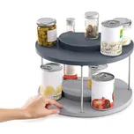 Joseph&Joseph Otočný dvoupatrový organizér JOSEPH, šedý