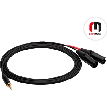 Audio kabel Kabel audio J 3,5 ST / XLR M 2x - 3m