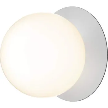 Nástěnné svítidlo Nuura Nástěnné/stropní svítidlo Liila 1 Large, light silver/opal