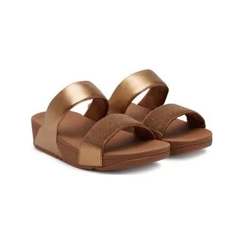 Dámské pantofle Nazouváky FitFlop GB6 A21 Hnědá 41