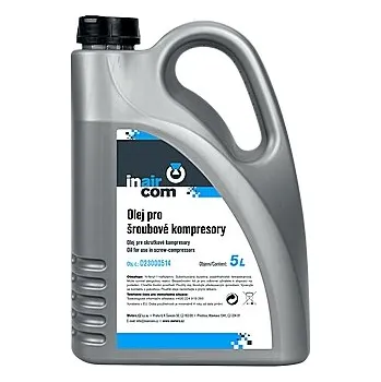 Příslušenství ke kompresoru InAirCom olej pro pístové kompresory SA 400V D13003114 1l