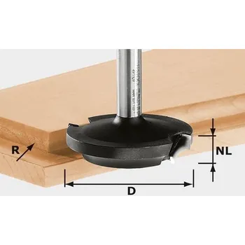 Fréza FESTOOL Zplošťovací fréza HW D42,7/13/R6