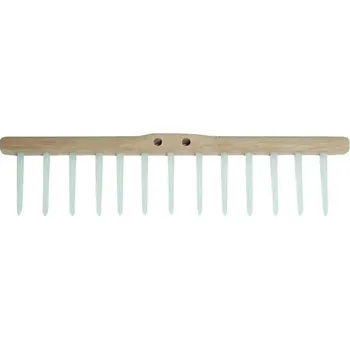 Hrábě J.A.D. TOOLS Hrábě dřevěné, UH kolík, 13 zubů, bez násady