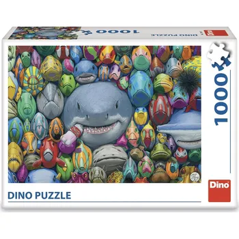 Puzzle Dino Barevné rybičky 1000 dílků