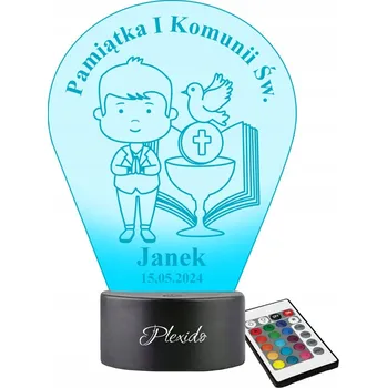 Lampička Plexido vícebarevná Noční lampa