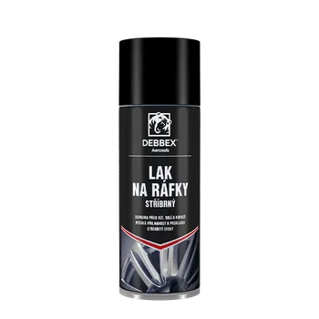 Den Braven Lak na ráfky - stříbrný 400 ml aerosolový sprej