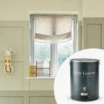 Speciální výtvarná barva Little Greene Barva na dveře a okna pro děti - Polomatná - 5L - Intelligent Satin Vyberte odstín:: Dorchester Pink Deep (287)