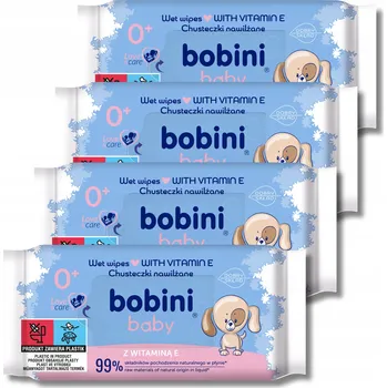 Hygienický ubrousek Bobini Baby s vitamínem E vlhčené ubrousky 1 x 60 ks