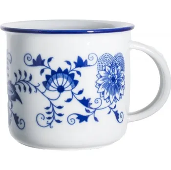 Talíř Hrnek Tina, Český porcelán Dubí, CIBULÁK, 0,25 l