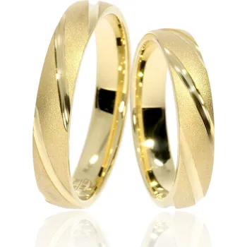 Prsten Zlatnictví Helios Zlaté snubní prsteny C-1059/2