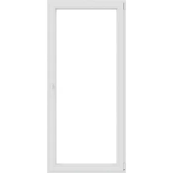 Solid Elements Premium Balkonové dveře OS 1, 80 P, 80 × 200 cm, trojsklo, 6 komor, pravé, bílé&nbsp;W2GDBCZTK2.0020