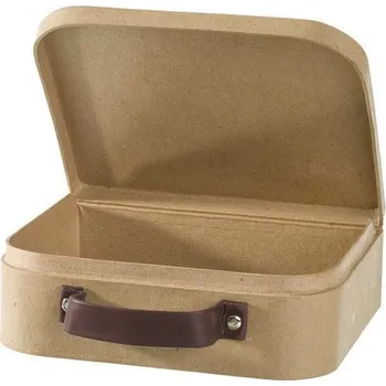 efco creative 2634553 kartonový kufřík k dotvoření 25 x 21,5 x 8 cm 