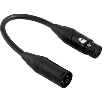 Audio kabel Redukce DMX XLR 3F/5M RED´s Music DXA5F3M