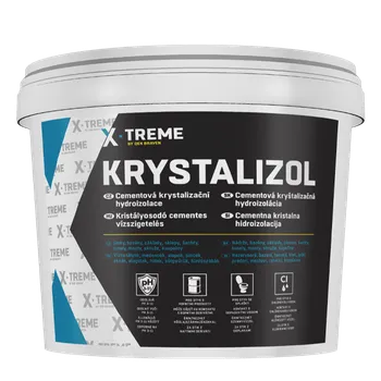 Stavebniny Den Braven Cementová krystalizační hydroizolace Krystalizol 20 kg kbelík šedá