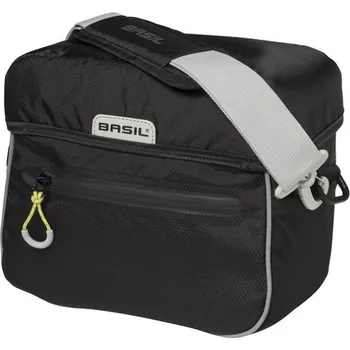 brašna na kolo Basil MILES HANDLEBAR BAG Čierna/limeta