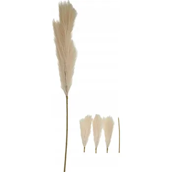 umělá květina Tráva umělá dekorativní okrasná 1 ks 110 cm, 4 sekce