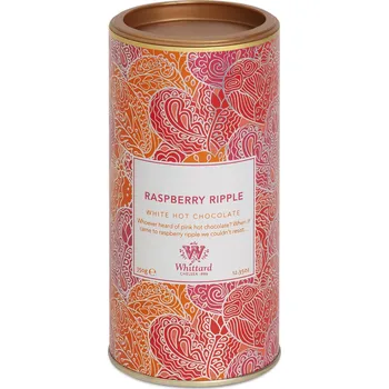Whittard – Horká bílá čokoláda Malina, 350g