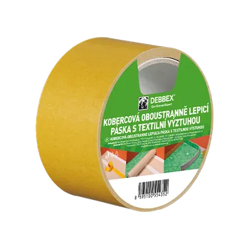 Lepicí páska Den Braven Kobercová oboustranně lepicí páska s textilní výztuhou 50 mm, délka 25 m