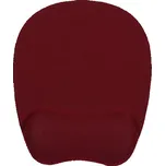 Podložka pod myš Powerton, ergonomická, paměťová pěna, vínově červená