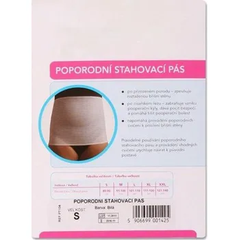 Těhotenské spodní prádlo Poporodní stahovací pás – M