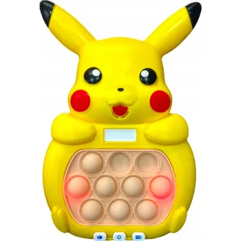 POP IT POP IT PIKACHU POKEMON ELEKTRONICKÁ HRA ANTISTRESOVÁ POPIT VELKÁ KONZOLE