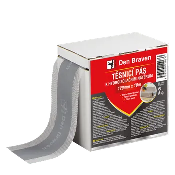 Den Braven Těsnicí pás Profi 120 mm, délka 50 m šedá