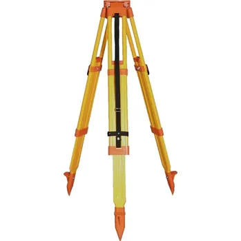 Nivelační přístroj GeoFennel Stativ dřevěný FS 24 s rychlosvěrami a rozsahem 105 - 170 cm