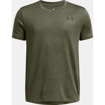 Chlapecké tričko Under Armour UA Tech Vent Jcqrd SS 1390019-390 Zelená YXL