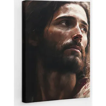 Obraz Tištěný Obraz na Plátně Jako Dárek Nanebevstoupení Ježíše, Náboženský Motiv, 20x30 cm