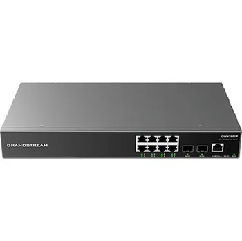 Switch Grandstream GWN7801 Managed Network Switch 8 1Gbps portů, 2 SFP porty