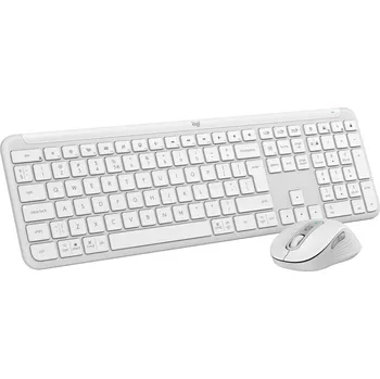 Set klávesnice a myši Logitech MK950 White - US INTL