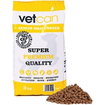 Krmivo pro psa VetCan Senior Small Breed Hmotnost: 3 kg
