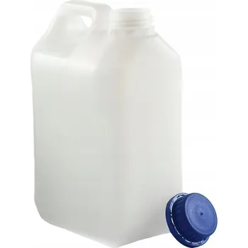 Kanystr Kanystr HDPE 5L + víčko s plombou, modrý
