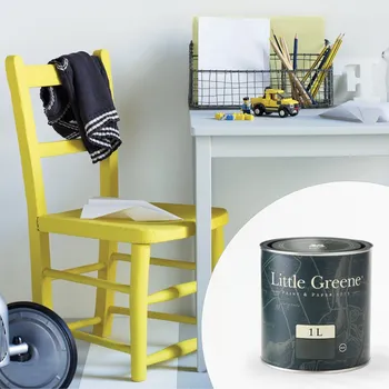 Olej na dřevo Little Greene Barva na dětský nábytek a hračky - Matná 2,5L - Intelligent Eggshell Vyberte odstín:: Ballroom Cream (50)