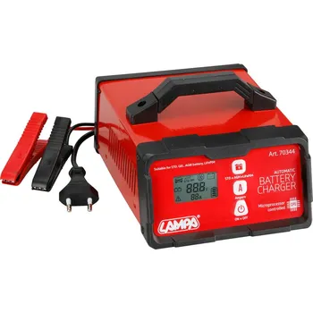 Nabíječka autobaterie LAMPA Nabíječka Procharger Evo 12/24V 2/5/10A LCD display