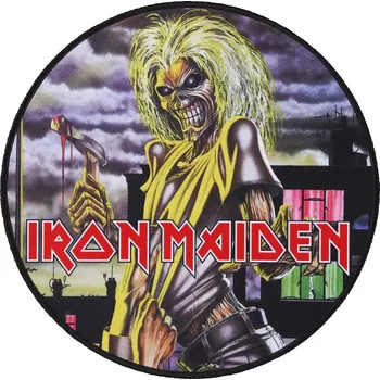 Podložka pod myš SUBSONIC Iron Maiden Gaming Mouse Pad Podložka pod myš, herní, 300mm, černo-červená SA5646-IM1 SUBSONIC Iron Maiden herní podložka pod myš/ 30 cm