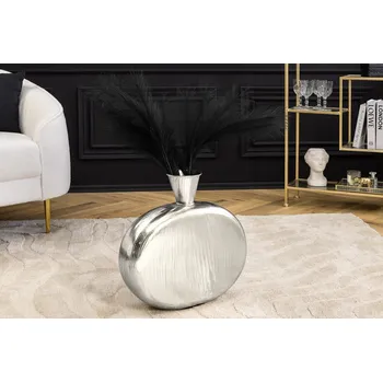 Váza Váza - Orient L, stříbrná