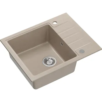 Granitový dřez Quadron Peter dřez graniteq 62x50 cm béžová HCQP6250BEZP