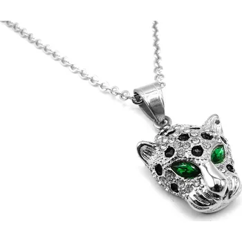 Náhrdelník Steel Jewelry Náhrdelník gepard z chirurgické oceli NH250125 dárkové balení zdarma