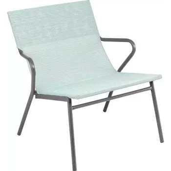 Křeslo Nízké křeslo VENCE BatylineDUO modrozelená Mistral