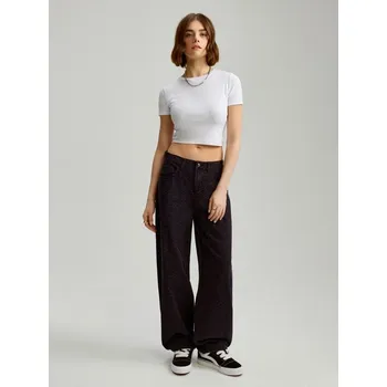 Dámská móda Baggy kalhoty - 34 - House - černá - 375EP-99J