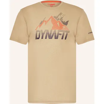 Pánské tričko Dynafit Pánské Tričko Transalper Graphic, khaki, XS