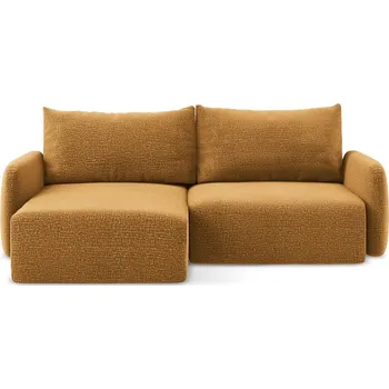 Pohovka Oranžová rozkládací/s úložným prostorem rohová pohovka (levý roh) Kalena – Makamii ID_1731138